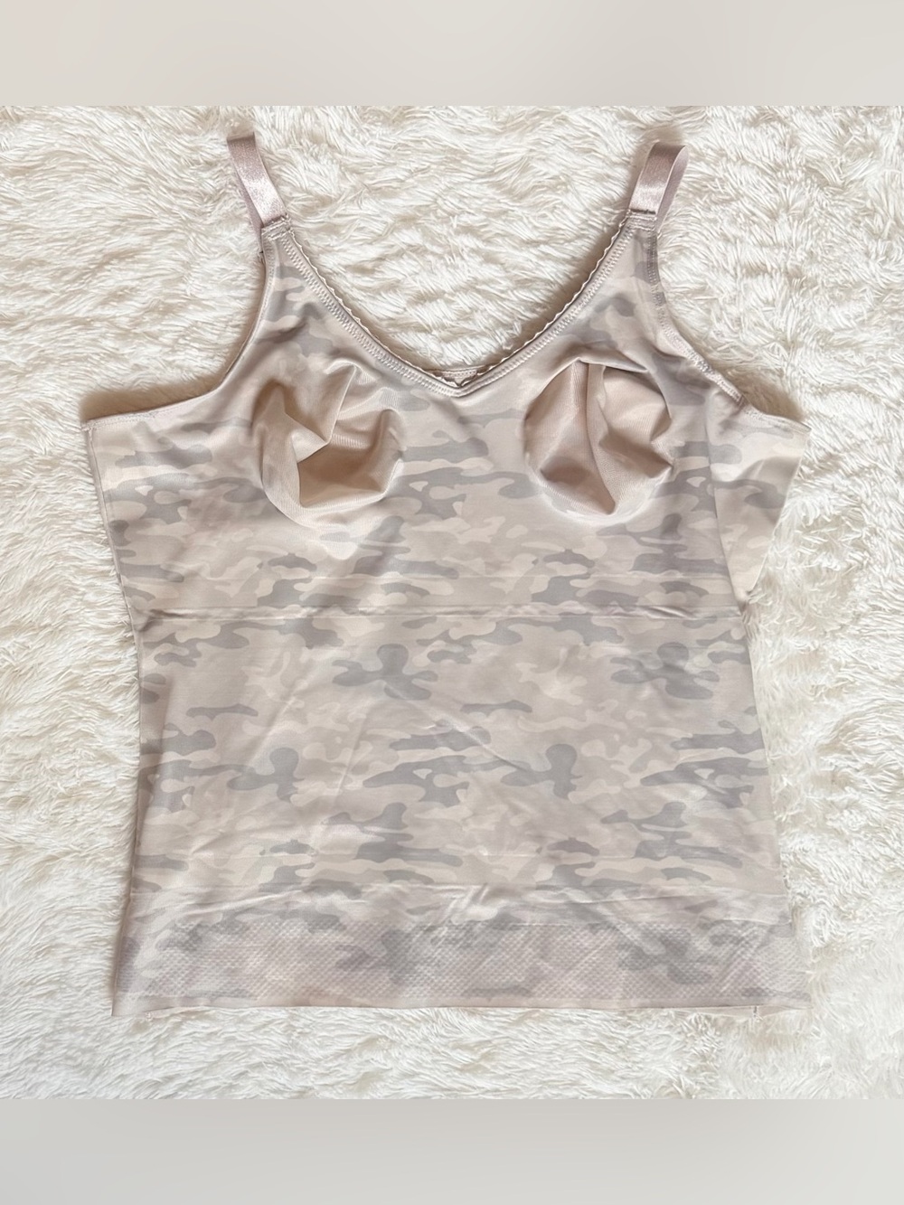 Ruby Ribbon Heritage Cami Shapewear - Grey Camo, Size 42